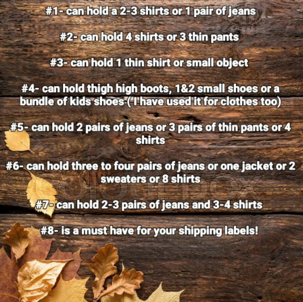 😲 FREE POSH BOXES & TRACKING TIPS 😁 - Picture 3 of 14